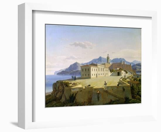 Napoleon Bonaparte in Portoferraio, 1814-Leo Von Klenze-Framed Giclee Print