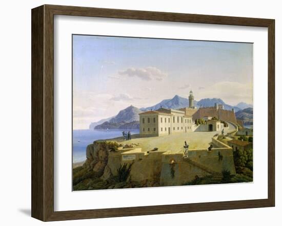 Napoleon Bonaparte in Portoferraio, 1814-Leo Von Klenze-Framed Giclee Print