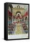 Napoleon Bonaparte Is Crowned Emperor Napoleon I, 2nd December, 1804, 19th Century-null-Framed Stretched Canvas