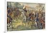 Napoleon Bonaparte on His Arrival in the Occupied City of Nice-null-Framed Giclee Print