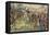 Napoleon Bonaparte on His Arrival in the Occupied City of Nice-null-Framed Stretched Canvas