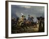 Napoleon Bonaparte on Horseback in the Battle of Iena, 14 October 1808, 1836-Emile Jean Horace Vernet-Framed Giclee Print