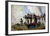 Napoleon Bonaparte on the Borodino Hights, 1897-Vasili Vasilyevich Vereshchagin-Framed Giclee Print