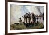 Napoleon Bonaparte on the Borodino Hights, 1897-Vasili Vasilyevich Vereshchagin-Framed Giclee Print