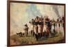 Napoleon Bonaparte on the Borodino Hights-Vasili Vasilyevich Vereshchagin-Framed Giclee Print