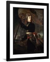 Napoleon Bonaparte on the Bridge at Arcole, 1797-Antoine-Jean Gros-Framed Giclee Print