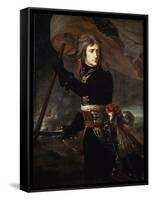 Napoleon Bonaparte on the Bridge at Arcole, 1797-Antoine-Jean Gros-Framed Stretched Canvas