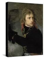 Napoleon Bonaparte on the Bridge at Arcole-Antoine-Jean Gros-Stretched Canvas