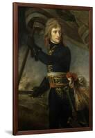 Napoleon Bonaparte on the Bridge of Arcole, Nov. 17, 1796-Antoine Jean Gros-Framed Art Print