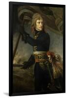 Napoleon Bonaparte on the Bridge of Arcole, Nov. 17, 1796-Antoine Jean Gros-Framed Art Print