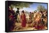 Napoleon Bonaparte Pardoning the Rebels at Cairo, 23rd October 1798-Pierre Narcisse Guérin-Framed Stretched Canvas