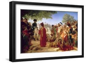 Napoleon Bonaparte Pardoning the Rebels at Cairo, 23rd October 1798-Pierre Narcisse Guérin-Framed Giclee Print