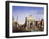 Napoleon Bonaparte's Entrance into Venice, November 29, 1807-Giuseppe Borsato-Framed Giclee Print