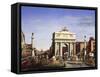 Napoleon Bonaparte's Entrance into Venice, November 29, 1807-Giuseppe Borsato-Framed Stretched Canvas