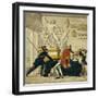 Napoleon Bonaparte Selling Stolen Goods, 1813-Ivan Ivanovich Terebenev-Framed Premium Giclee Print