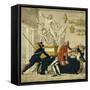 Napoleon Bonaparte Selling Stolen Goods, 1813-Ivan Ivanovich Terebenev-Framed Stretched Canvas