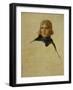 Napoleon Bonaparte, Study (1797/98)-Jacques-Louis David-Framed Giclee Print