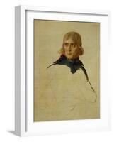 Napoleon Bonaparte, Study (1797/98)-Jacques-Louis David-Framed Giclee Print