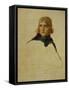 Napoleon Bonaparte, Study (1797/98)-Jacques-Louis David-Framed Stretched Canvas