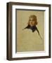 Napoleon Bonaparte, Study (1797/98)-Jacques-Louis David-Framed Giclee Print