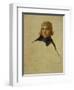 Napoleon Bonaparte, Study (1797/98)-Jacques-Louis David-Framed Giclee Print