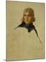 Napoleon Bonaparte, Study (1797/98)-Jacques-Louis David-Mounted Giclee Print