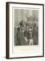 Napoleon Bonaparte Surrounded by Members of the Council of Five Hundred-Denis Auguste Marie Raffet-Framed Giclee Print