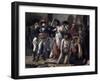 Napoleon Bonaparte Visiting the Plague Stricken of Jaffa, 11th March 1799, 1804-Antoine-Jean Gros-Framed Giclee Print