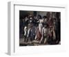 Napoleon Bonaparte Visiting the Plague Stricken of Jaffa, 11th March 1799, 1804-Antoine-Jean Gros-Framed Giclee Print