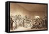 Napoleon Bonaparte Visiting Wounded at Battle of Jena-Benjamin Zix-Framed Stretched Canvas