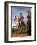 Napoleon Bonaparte with Soldiers after Battle of Marengo, 1800-Antoine-Jean Gros-Framed Giclee Print