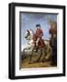 Napoleon Bonaparte with Soldiers after Battle of Marengo, 1800-Antoine-Jean Gros-Framed Giclee Print