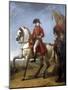 Napoleon Bonaparte with Soldiers after Battle of Marengo, 1800-Antoine-Jean Gros-Mounted Giclee Print