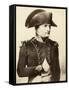 NAPOLEON Bonaparte --Louis Eugene Gabriel Isabey-Framed Stretched Canvas