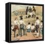 Napoleon Builds Canals-null-Framed Stretched Canvas