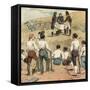 Napoleon Builds Canals-null-Framed Stretched Canvas