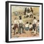 Napoleon Builds Canals-null-Framed Art Print