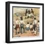 Napoleon Builds Canals-null-Framed Art Print