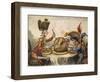 Napoleon Cartoon, 1805-James Gillray-Framed Giclee Print