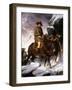 Napoleon Crossing the Alps, 1850-Hippolyte Delaroche-Framed Giclee Print