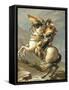 Napoleon Crossing the Alps at the St. Bernard Pass, 20th May 1800, circa 1800-01-Jacques-Louis David-Framed Stretched Canvas