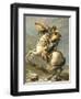 Napoleon Crossing the Alps at the St. Bernard Pass, 20th May 1800, circa 1800-01-Jacques-Louis David-Framed Premium Giclee Print