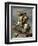 Napoleon Crossing the Alps at the St. Bernard Pass, May 20, 1800-Jacques Louis David-Framed Art Print