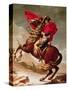 Napoleon Crossing the Alps, circa 1800-Jacques-Louis David-Stretched Canvas