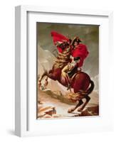 Napoleon Crossing the Alps, circa 1800-Jacques-Louis David-Framed Giclee Print