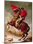 Napoleon Crossing the Alps, circa 1800-Jacques-Louis David-Mounted Giclee Print