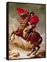 Napoleon Crossing the Alps, circa 1800-Jacques-Louis David-Framed Stretched Canvas