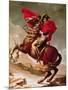 Napoleon Crossing the Alps, circa 1800-Jacques-Louis David-Mounted Premium Giclee Print