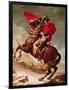 Napoleon Crossing the Alps, circa 1800-Jacques-Louis David-Framed Premium Giclee Print