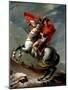 Napoleon Crossing the Alps, May 1800, 1802-03 (Oil on Canvas)-Jacques Louis David-Mounted Giclee Print